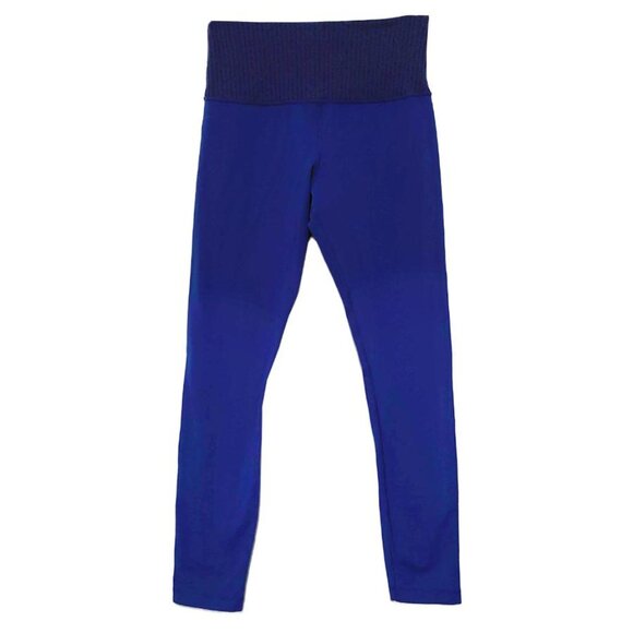 Lululemon Wunder Under High Rise Limitless Blue Slope Stripe Limitless Black - Picture 6 of 10